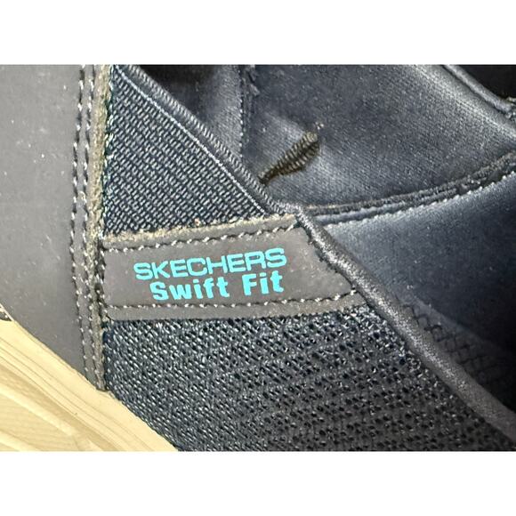 Skechers Men’s Equalizer Swift Fit Slip-On Sneakers Size 10.5 Navy - Picture 7 of 9
